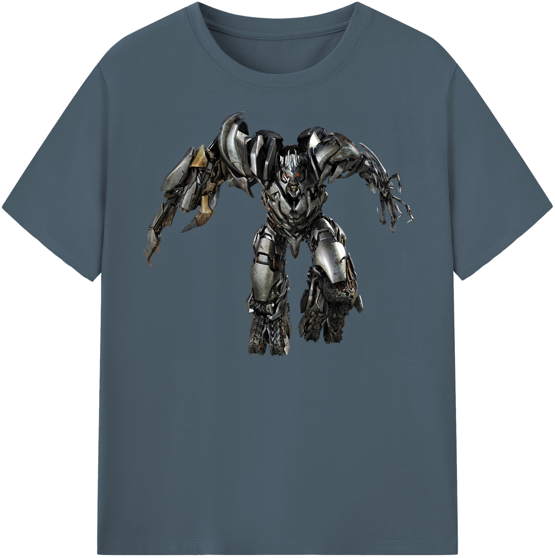 （画像用） Transformers トランスフォーマー 綿100％半袖Tシャツ（フロントプリント）